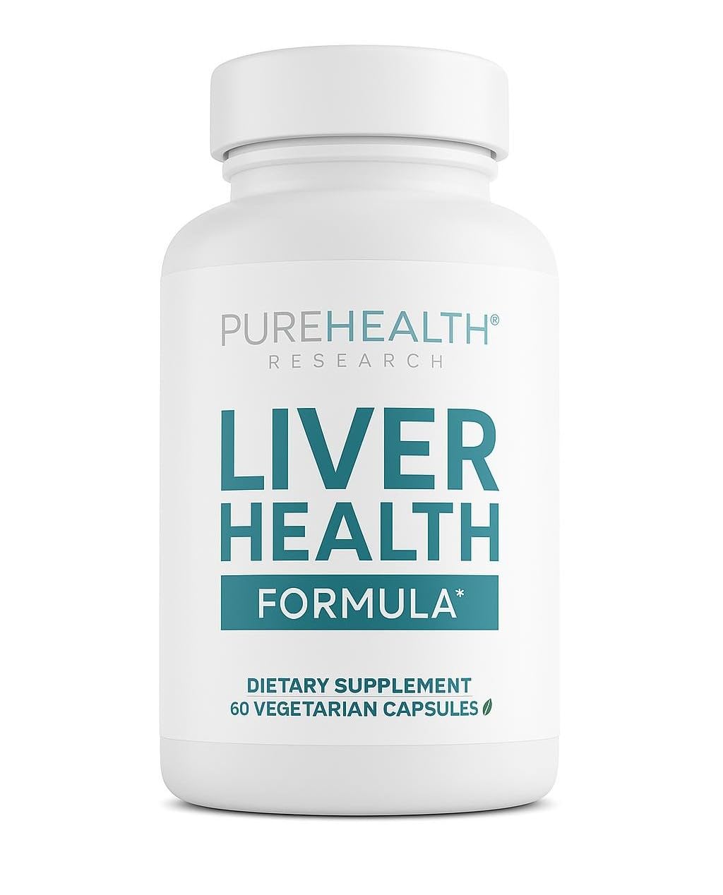 PureHealth Research Liver Health – Advanced Liver Cleanse, Detox & Repair Supplement
