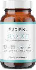 Nucific® Bio-X4 4-in-1 Weight Management Probiotic Supplement 90 Count