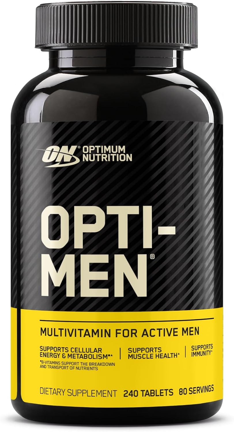 Men’s Daily Multivitamin with Amino Acids & Immune Support –  Optimum Nutrition Opti-Men
