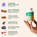 Emma Gut Health Relief Supplement – Bloating, Gas & Constipation Support for Women & Men | Digestive & Leaky Gut Formula