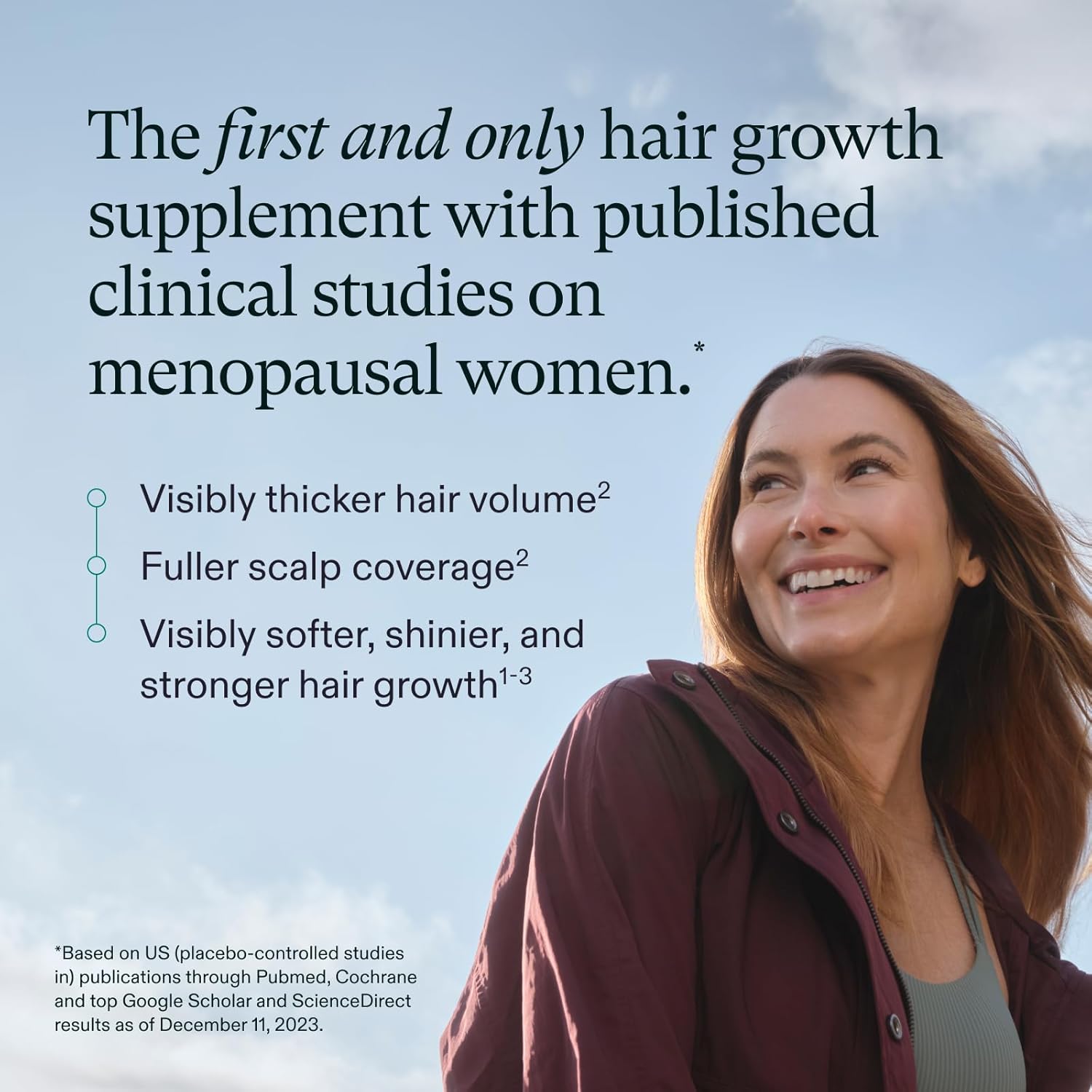 Nutrafol Women's Balance Hair Growth Supplements, Ages 45 and Up