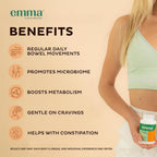 Emma Gut Health Relief Supplement – Bloating, Gas & Constipation Support for Women & Men | Digestive & Leaky Gut Formula