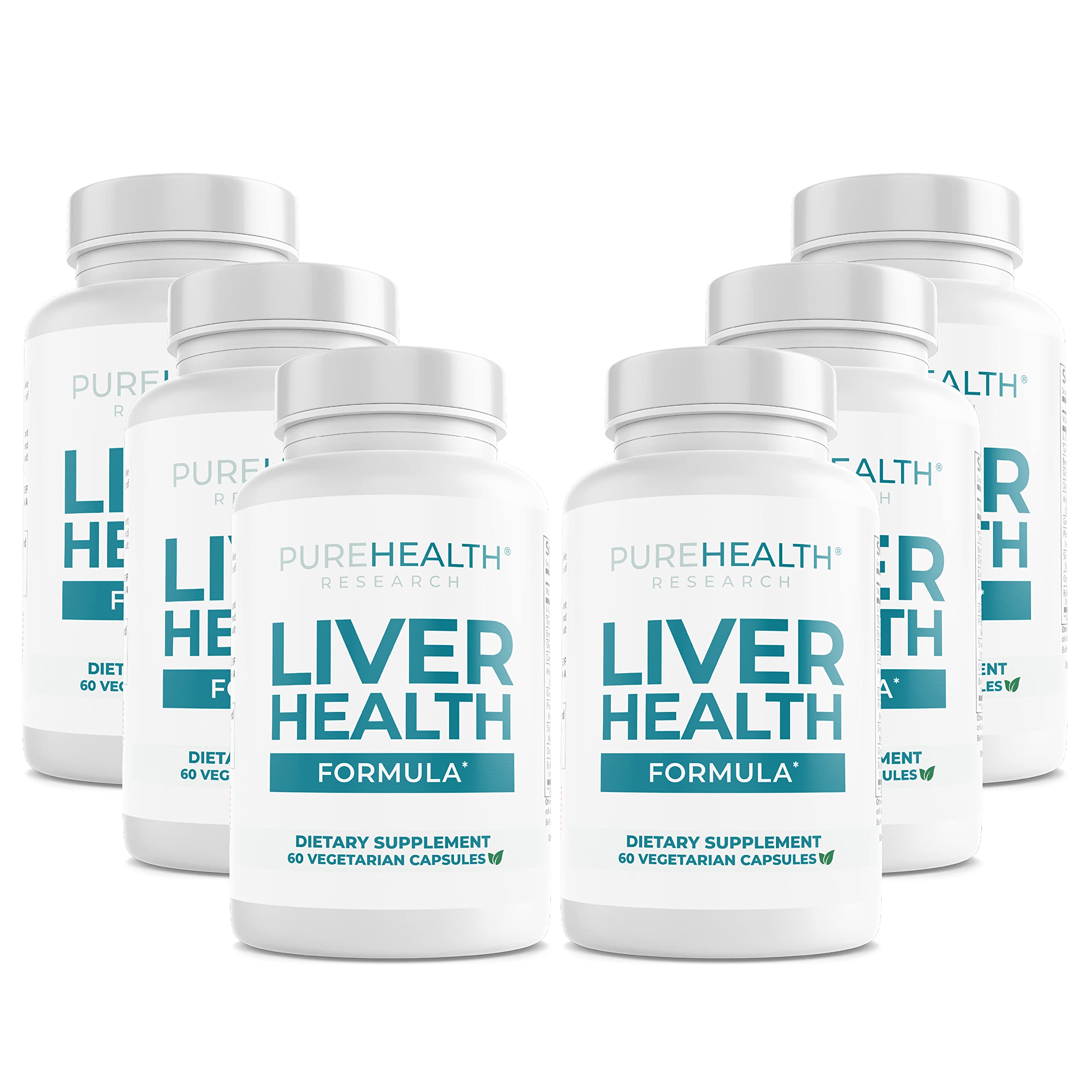 PureHealth Research Liver Health - Milk Thistle, Detox & Cleanse Repair Formula