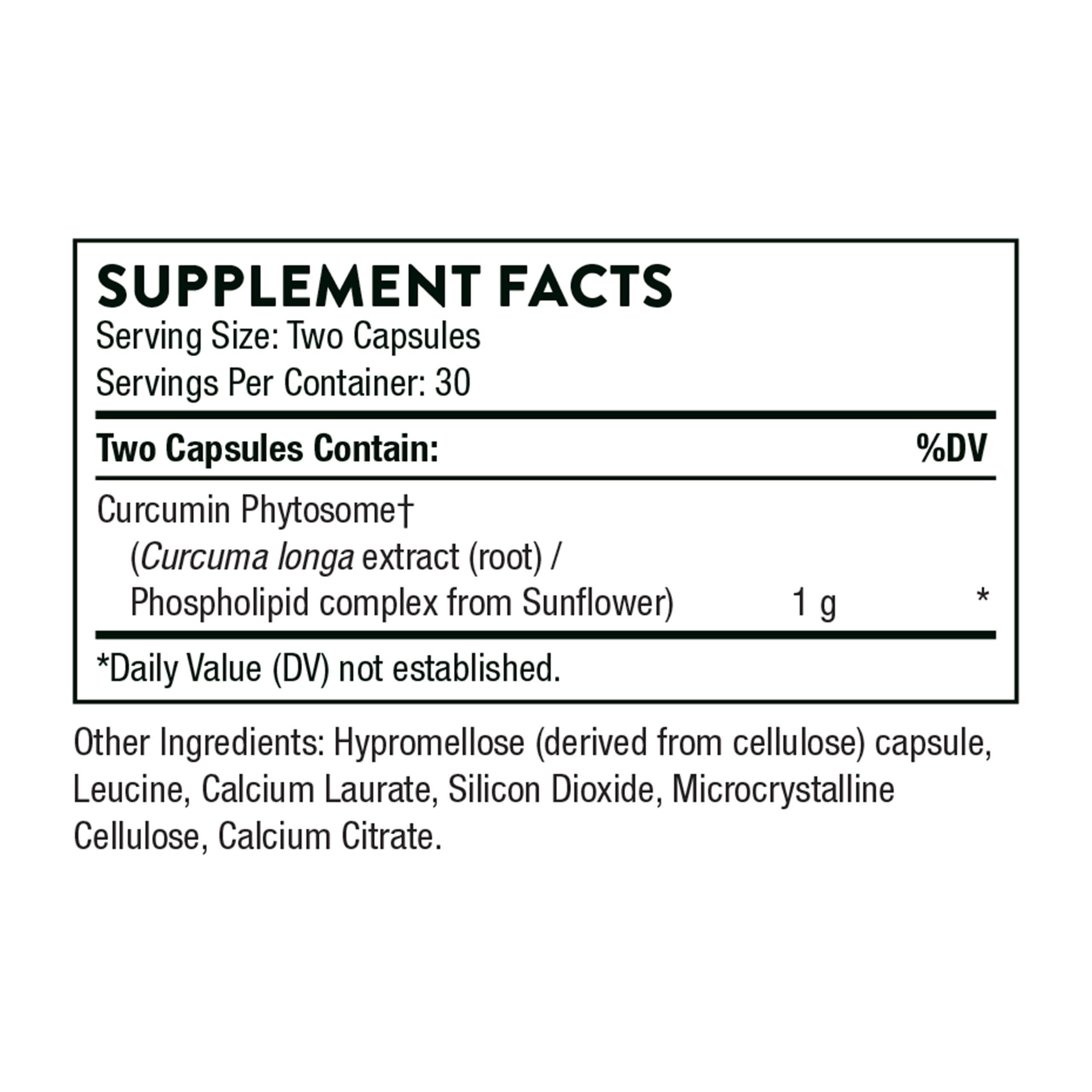Thorne Curcumin Phytosome