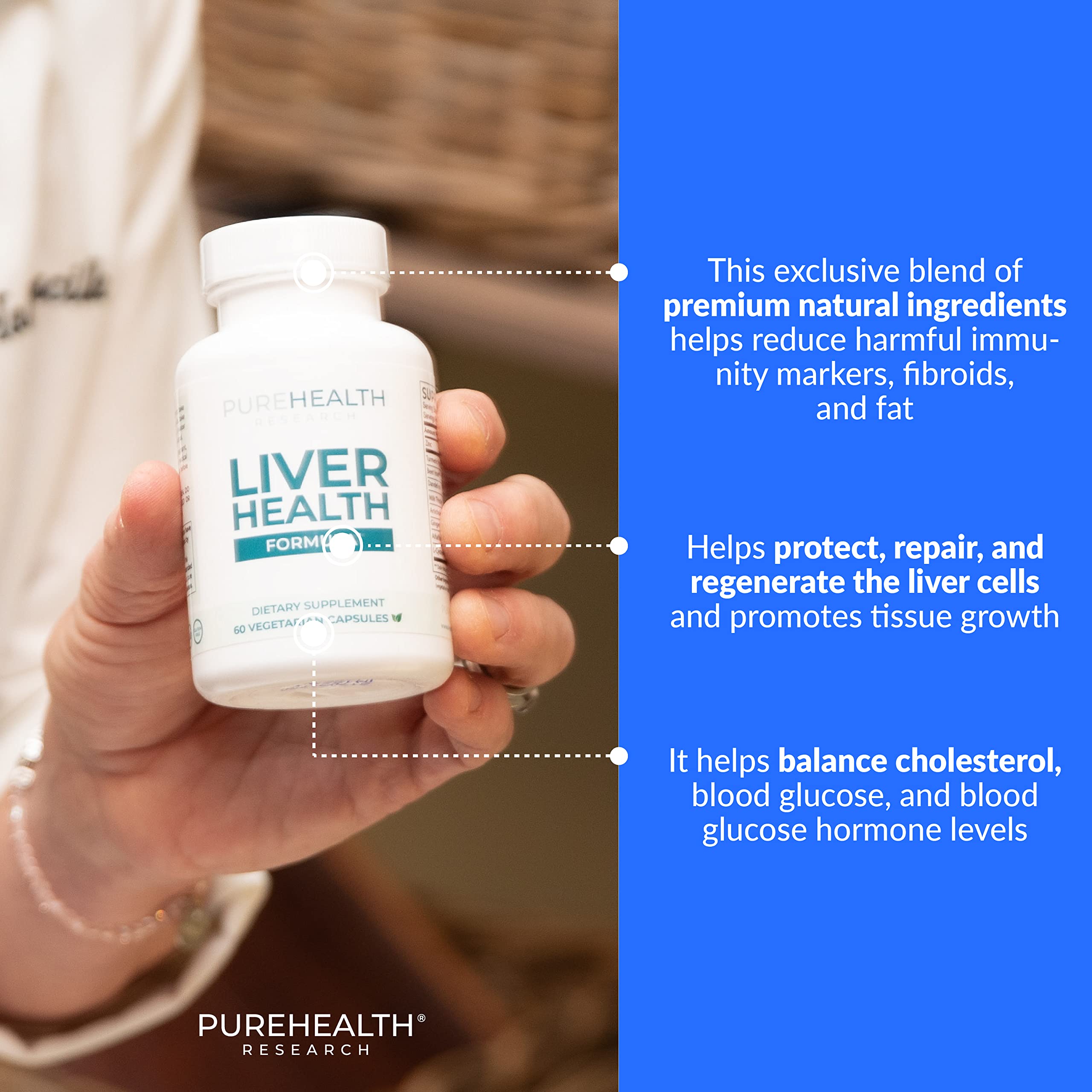PUREHEALTH RESEARCH Liver Health – Advanced Liver Cleanse, Detox & Repair Support