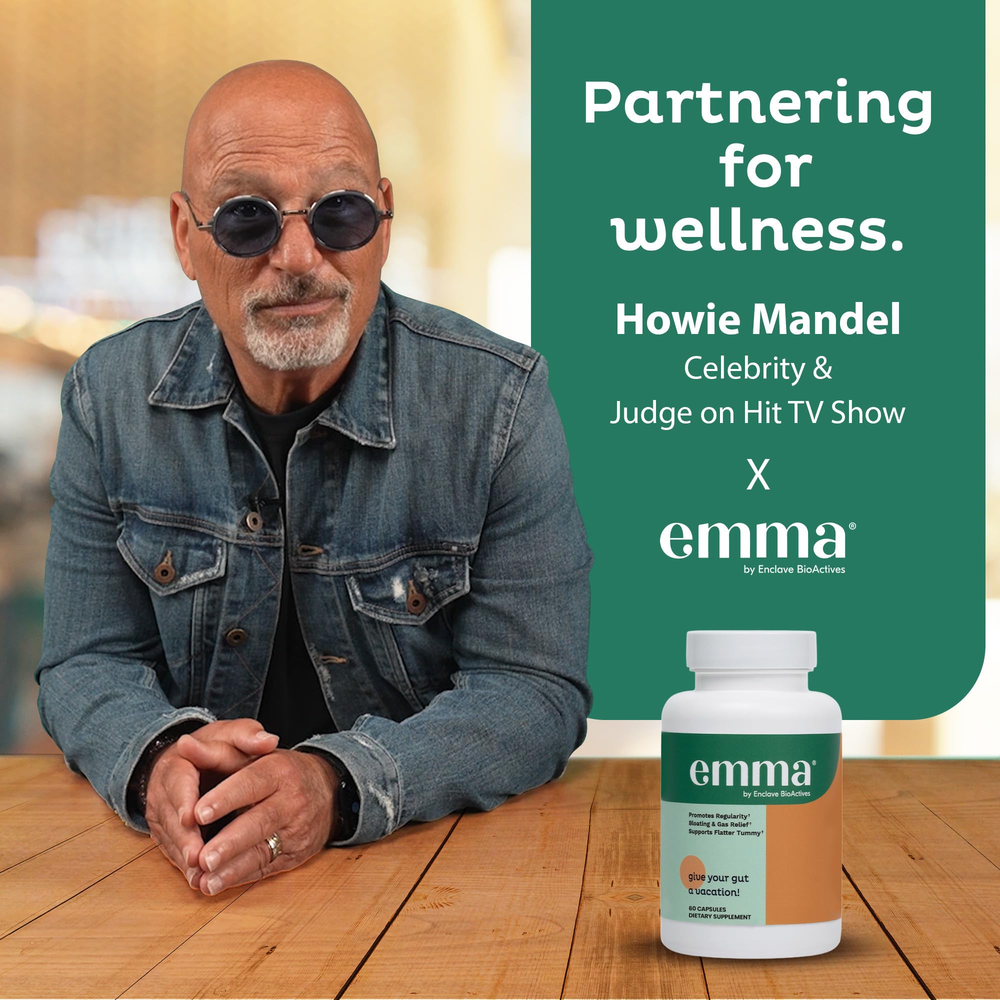 Emma Gut Health Relief Supplement – Digestive Support for Bloating, Gas & Constipation