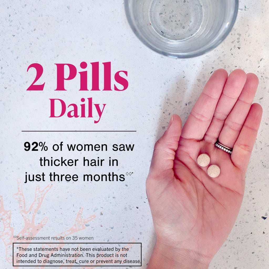 Viviscal Hair Growth Supplements For Women For Thicker, Fuller Hair, Nourishes Thinning & Loss