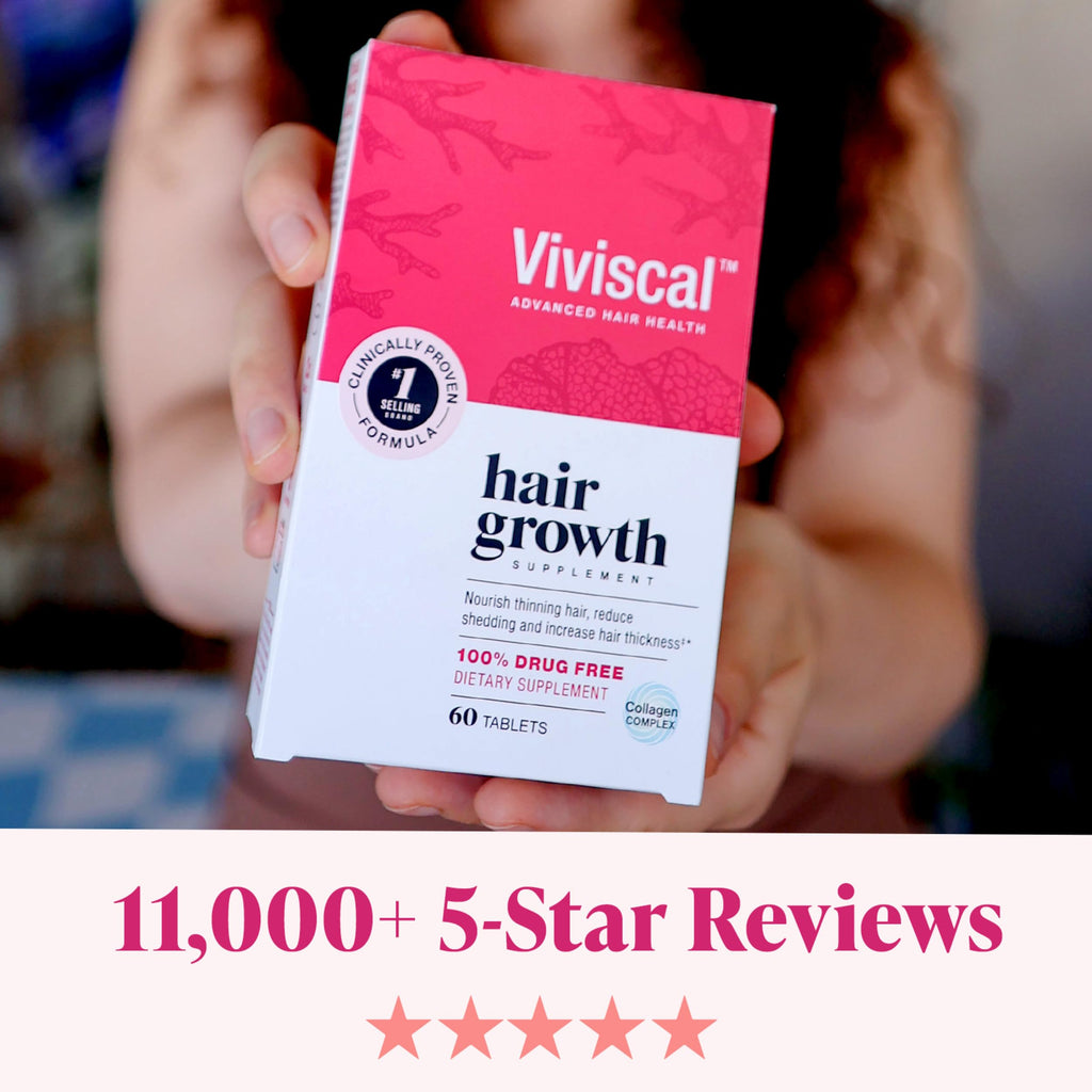 Viviscal Hair Growth Supplements For Women For Thicker, Fuller Hair, Nourishes Thinning & Loss