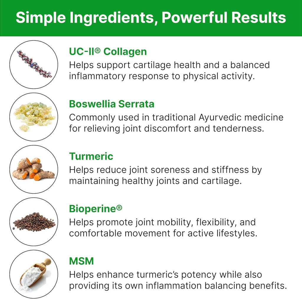 Redimove Natural Joint Support Supplement - Non-GMO, Gluten-Free