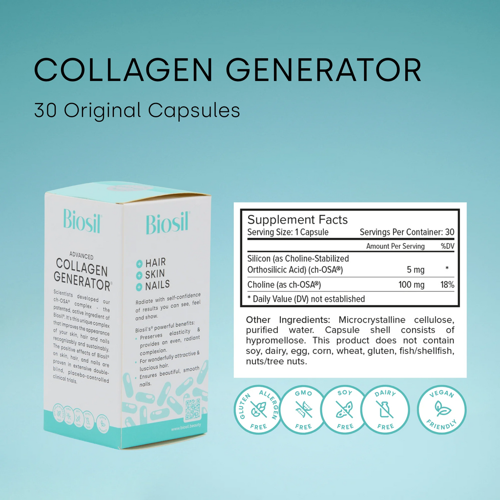 Biosil Collagen Generator - Original Capsules 120 Capsules