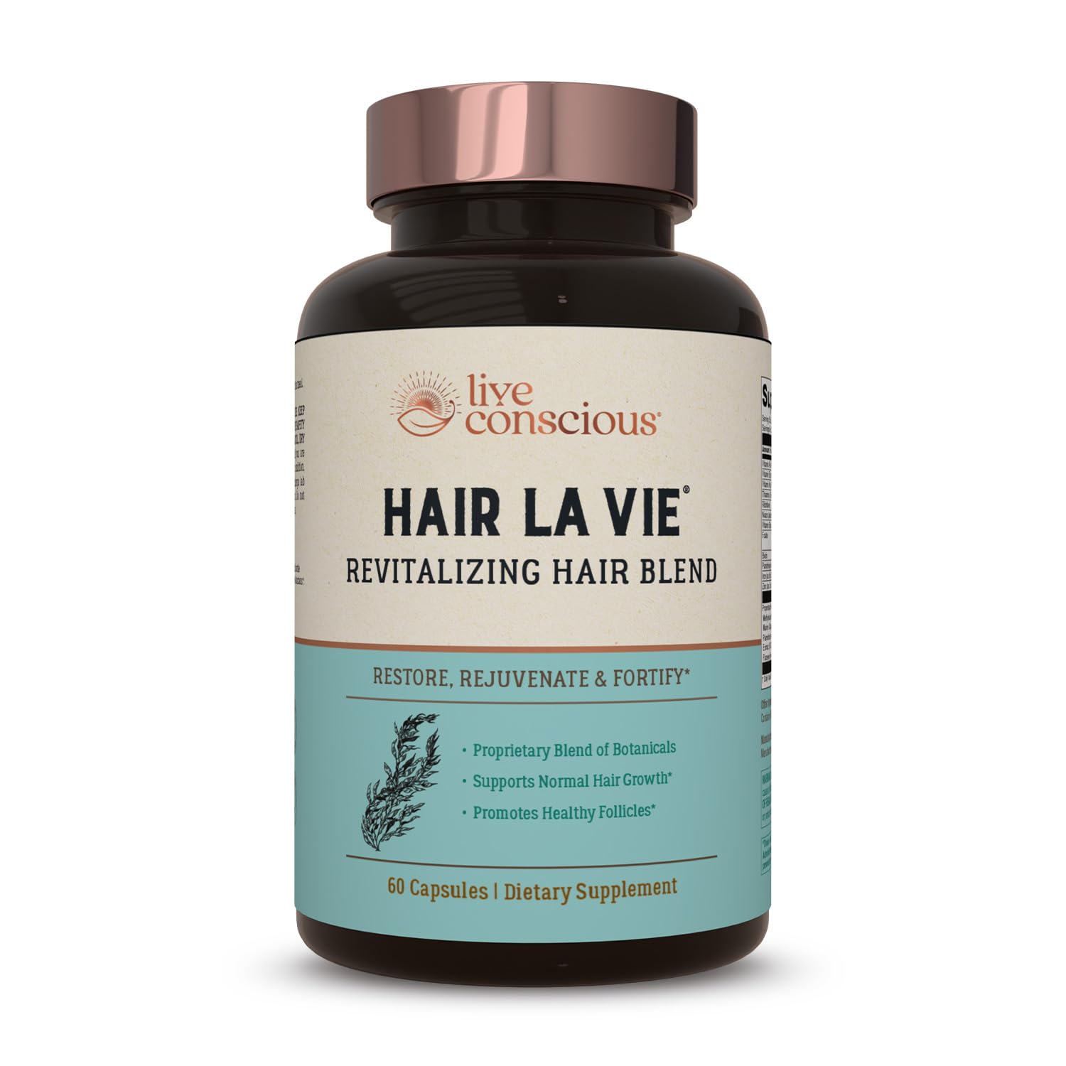 Hair La Vie Hair Growth Vitamins – Biotin, Collagen & Saw Palmetto for Men & Women