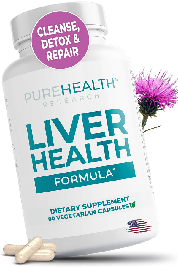 Pure Health Research Liver Health Formula, 60 Vegetarian Capsules