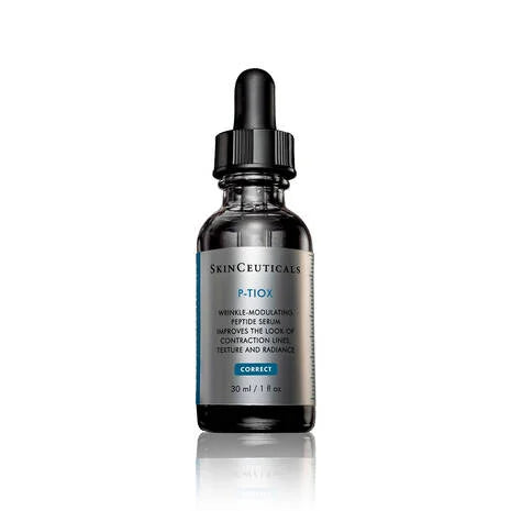 SkinCeuticals P-TRIOX serum bottle on a white background